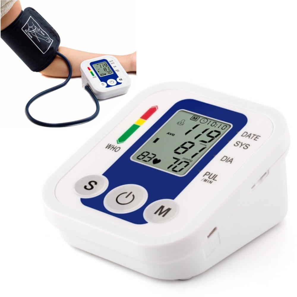 Tensiómetro Digital De Brazo Profesional Presión Arterial con Voz