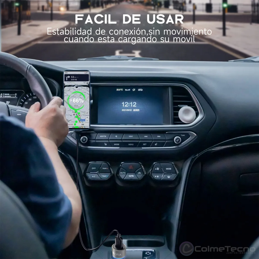 1Hora Turbo Cargador Cigarrera Coche 12V Carga Rápida GAR116