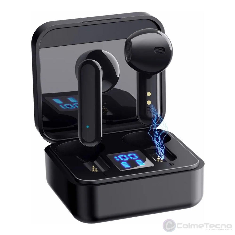 1Hora Auriculares Inalámbricos Bluetooth Pantalla Digital AUT120