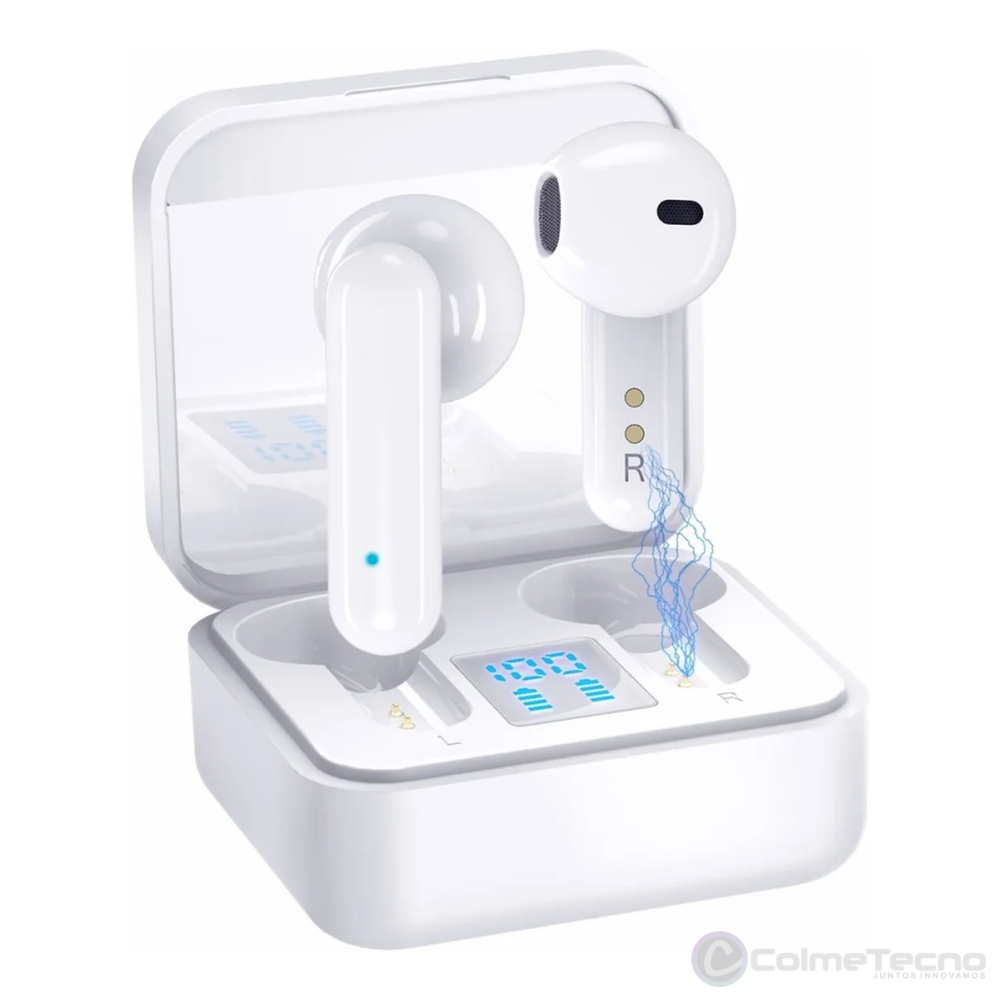 1Hora Auriculares Inalámbricos Bluetooth Pantalla Digital AUT120