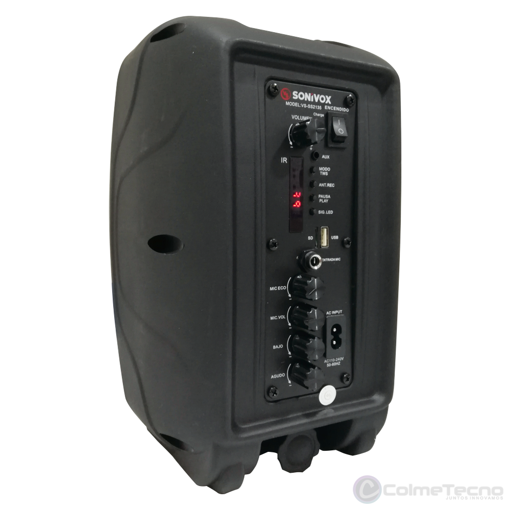 Cabina De Sonido Profesional Recargable 6.5 Sonivox VS-SS2135