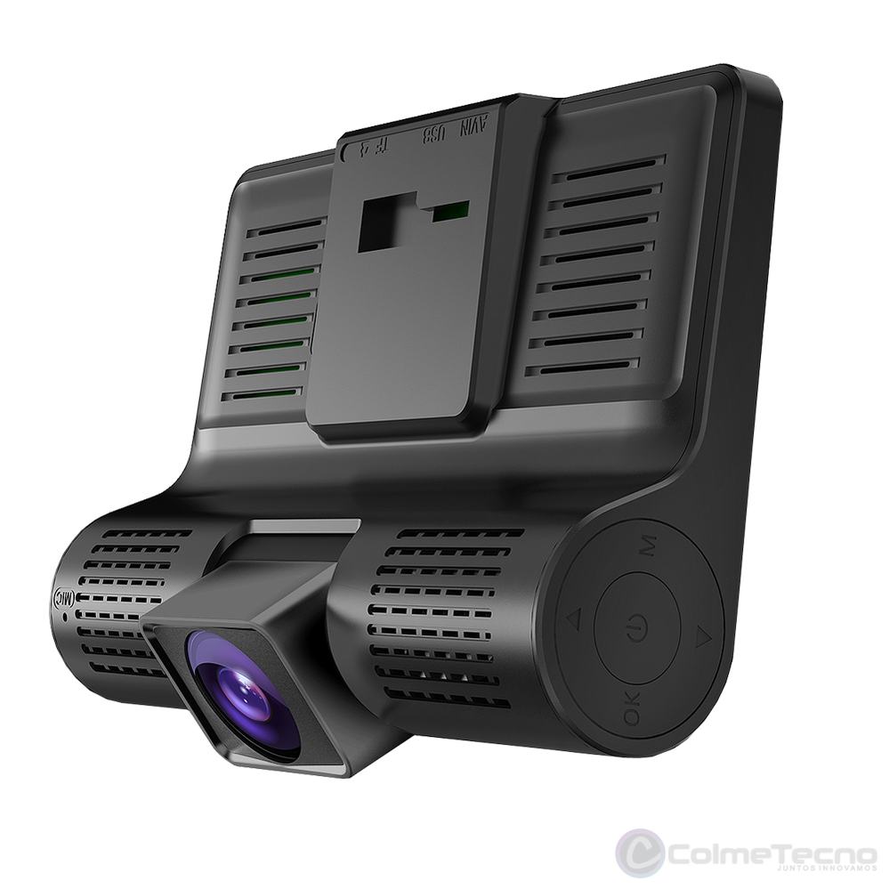Cámara para Carro DVR 3 en 1 Full HD 1080P Dual Dash Cam