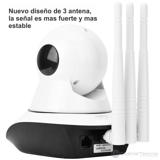 Cámara De Seguridad IP Wifi 2.4g Motorizada1080P HD 360°