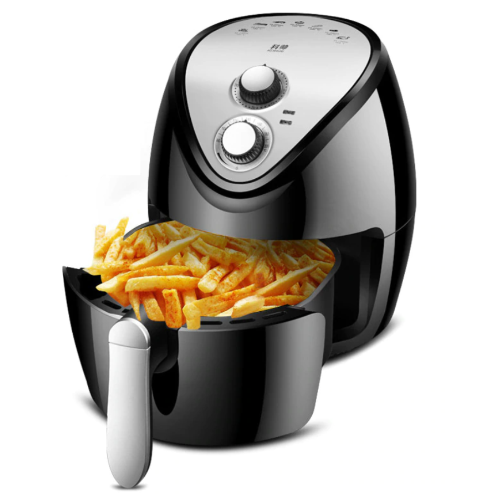 Freidora de Aire Sin Aceite Air Fryer 3.5lt 1500W Renahouse + Recetario