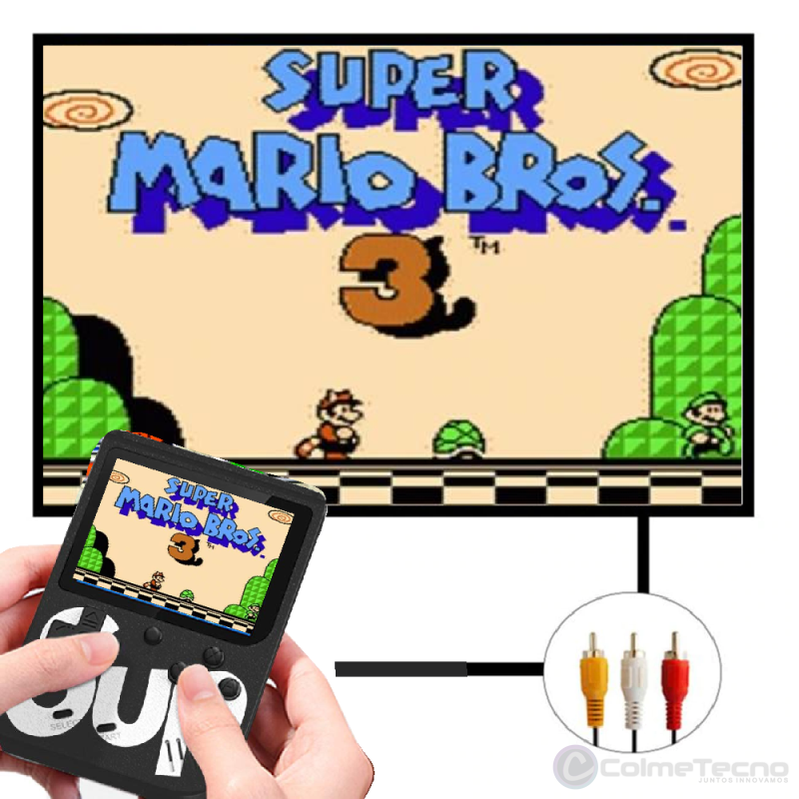 Consola de Video juegos Portátil Gameboy Sup 400 en 1