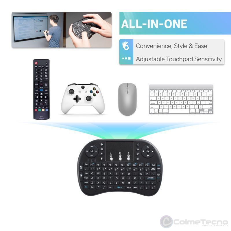 Air Mouse Teclado Inalámbrico Mini Keyboard TV Box Smart PC