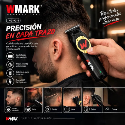 Cortadora De Cabello Profesional Wmark 10.000 Rpm Ng-9215