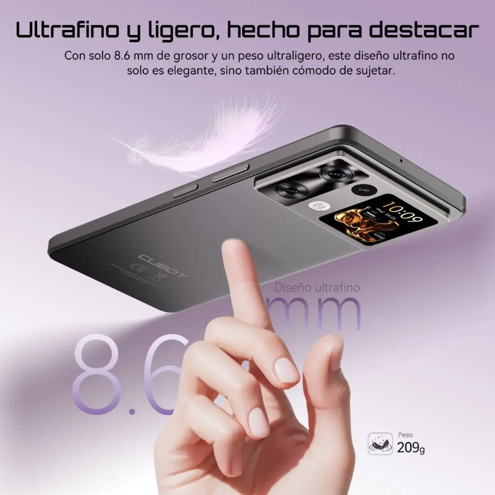 Celular Cubot P90 Dual Sim 256gb + 24gb Ram Cámara 64mp Nfc