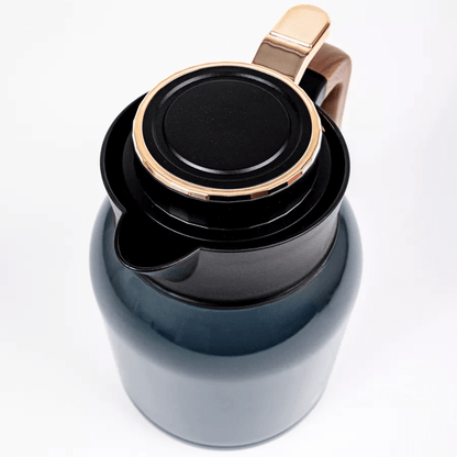 Termo Térmico Feenik 1.5l Bebidas Calientes Frías Acero Inox