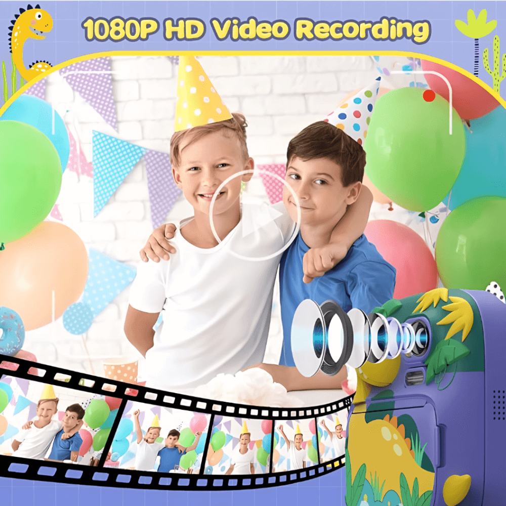 Cámara Fotográfica Instantánea Para Niños Digital Térmica