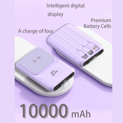 Power Bank Bateria Portatil 10000mah Carga Rapida Magnetico