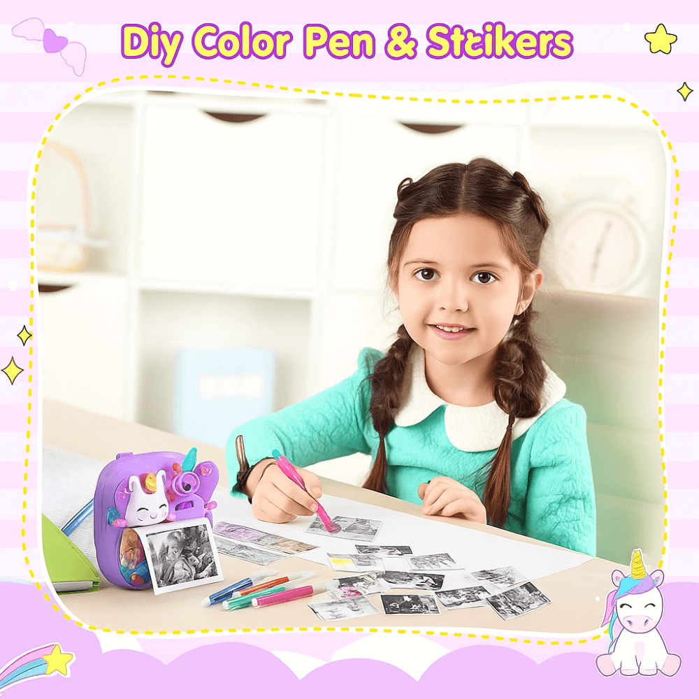 Cámara Instantánea Térmica Digital Fotos Videos 1080p Niños