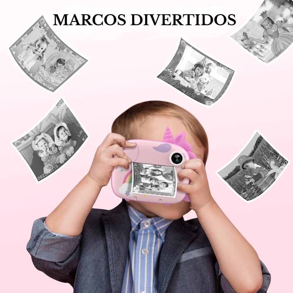 Cámara Instantánea Digital Fotográfica Para Niños Térmica 26-4