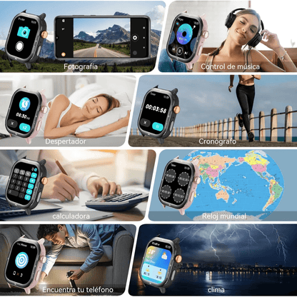 Reloj Inteligente Smartwatch Cubot U1 Llamadas Bluetooth 1.95