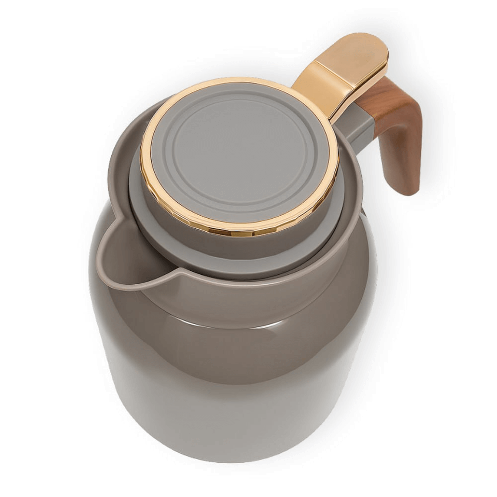 Termo Térmico Feenik 2.0l Bebidas Calientes Frías Acero Inoxidable