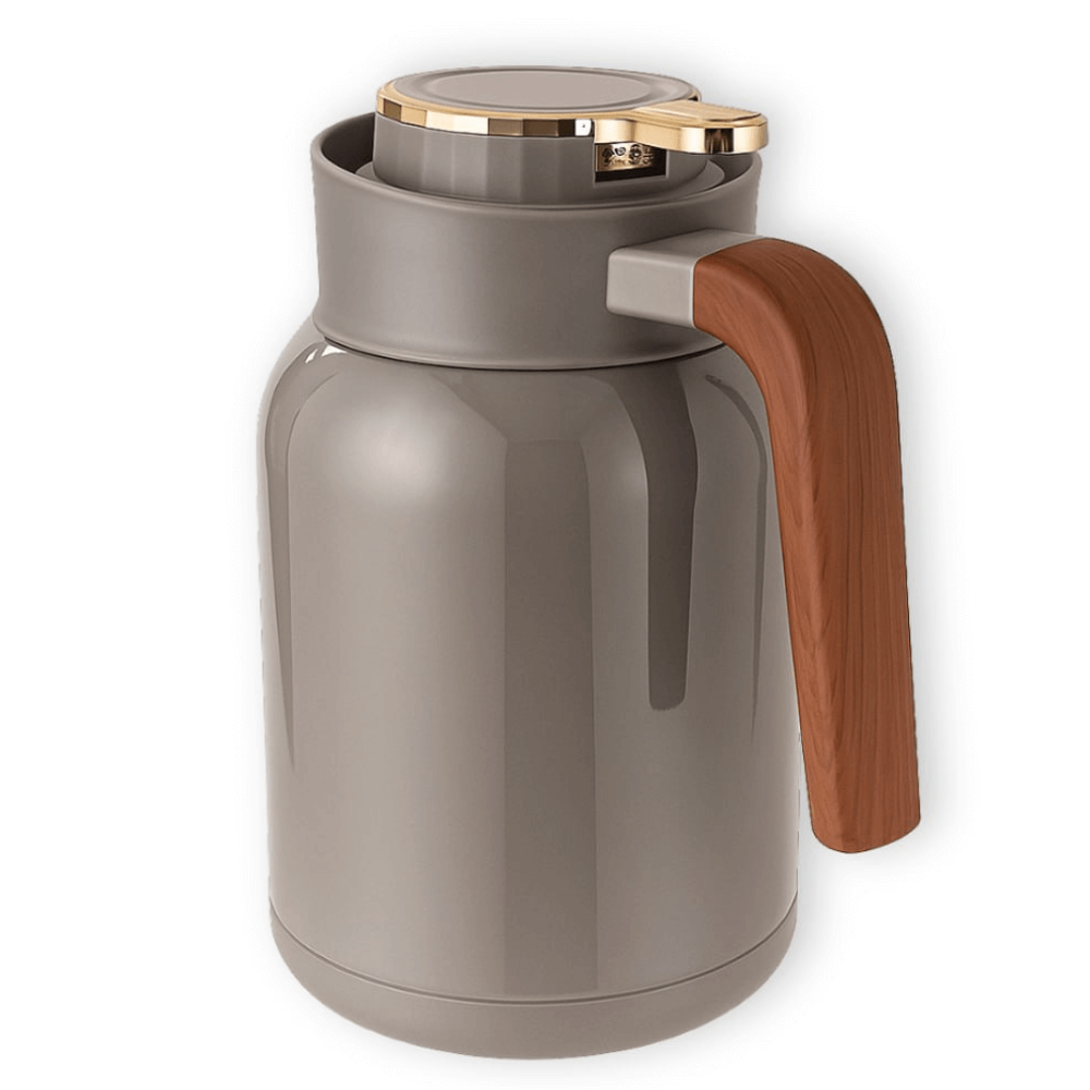 Termo Térmico Feenik 2.0l Bebidas Calientes Frías Acero Inoxidable