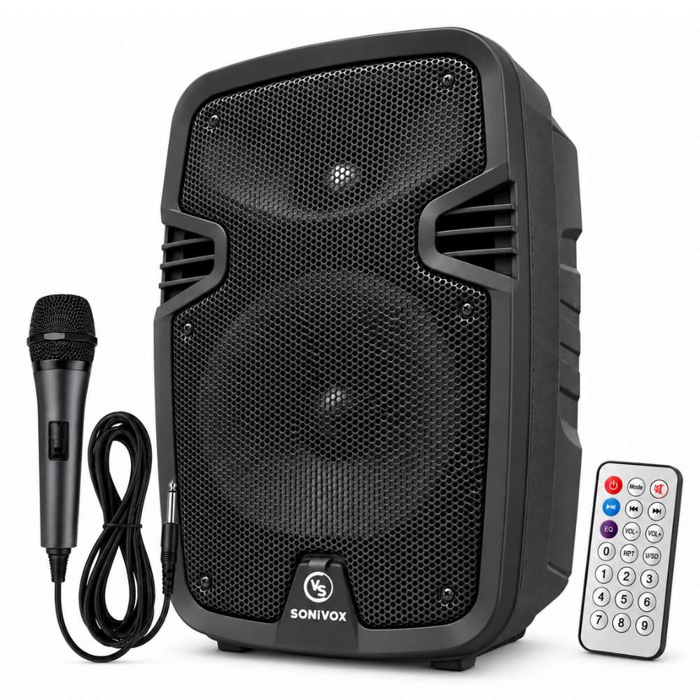 Cabina De Sonido Profesional Recargable 6.5 Sonivox VS-SS2135