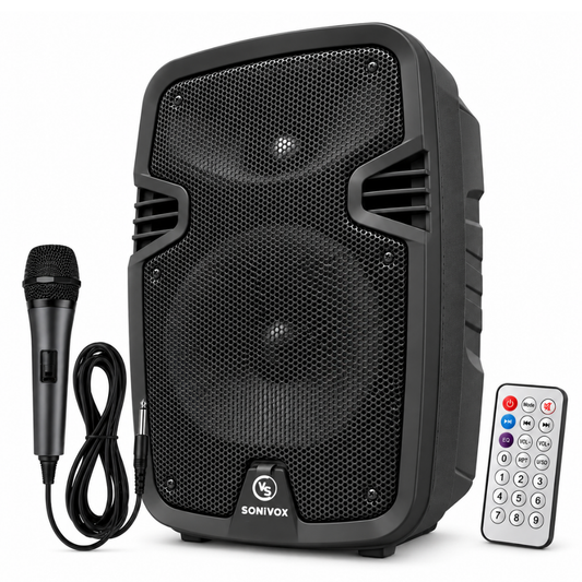 Cabina De Sonido Profesional Recargable 6.5 Sonivox VS-SS2135