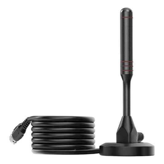 Antena Aerea Tdt Magnética Alta Potencia Tv Digital Hdtv 5m