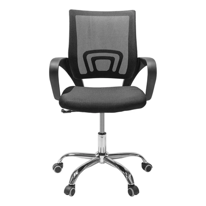 Silla Ejecutiva Oficina Escritorio Giratoria Base Cromomada