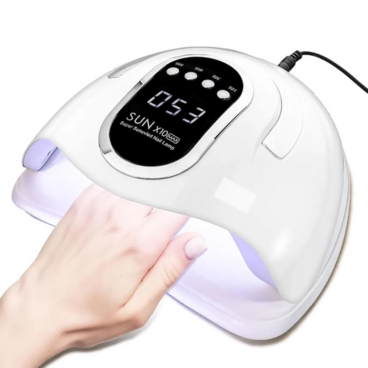 Lámpara De Uñas 280W 45 LED Secadora Semipermanentes Sun X10 MAX