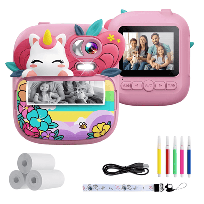 Cámara Instantánea Térmica Digital Fotos Videos 1080p Niños