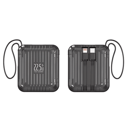Mini Power Bank Batería Portátil 10000mah 22.5w Carga Rápida