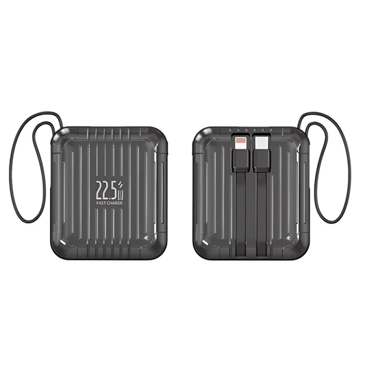 Mini Power Bank Batería Portátil 10000mah 22.5w Carga Rápida