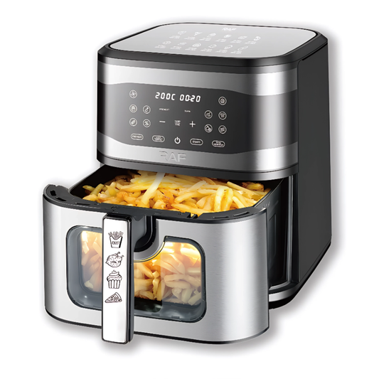 Freidora Sin Aceite RAF Air Fryer Digital Pantalla Táctil 8l