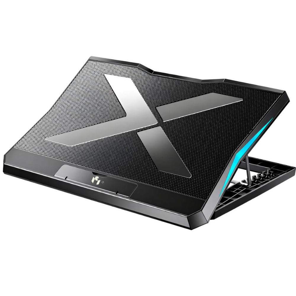 Base Refrigerante Laptop 6 Ventiladores Luz Led 2 Usb Q3
