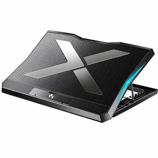 Base Refrigerante Laptop 6 Ventiladores Luz Led 2 Usb Q3
