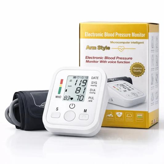 Tensiómetro Digital De Brazo Profesional Presión Arterial con Voz