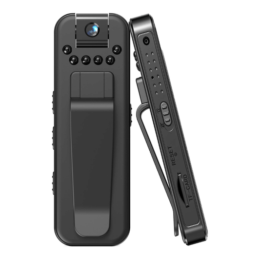 Cámara Corporal Wifi 1080p Full Hd Body Cam Giratoria 180 L7