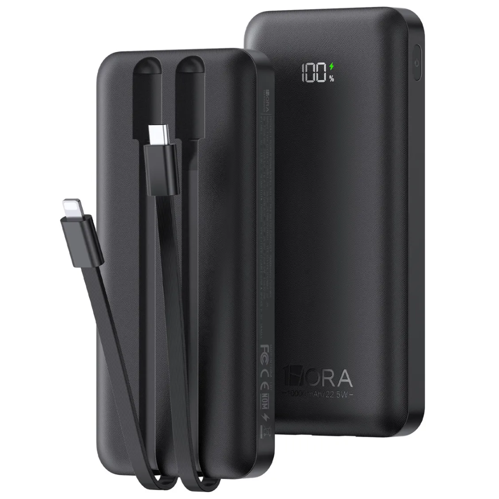 1hora Power Bank Batería Portátil 10.000mah 22.5w Bat101