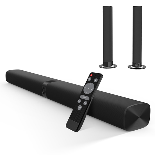 Barra De Sonido Desmontable 2en1 Para TV Altavoz Premium 80W