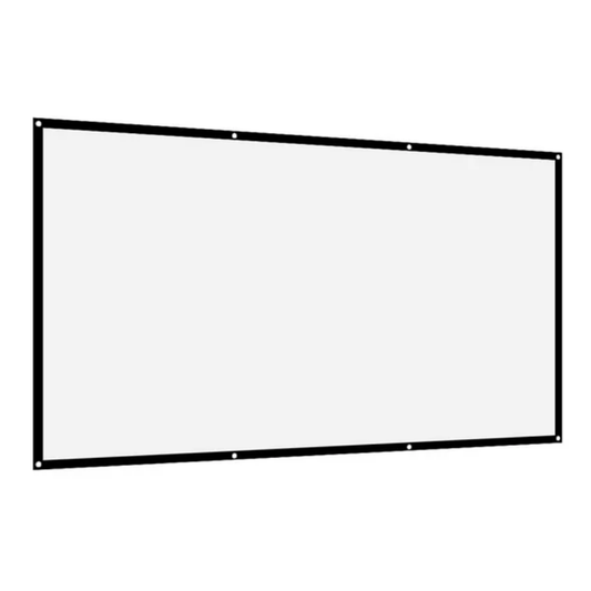 Pantalla Proyector 120in Telón Pared Antiluz 16:9 1080p 4k