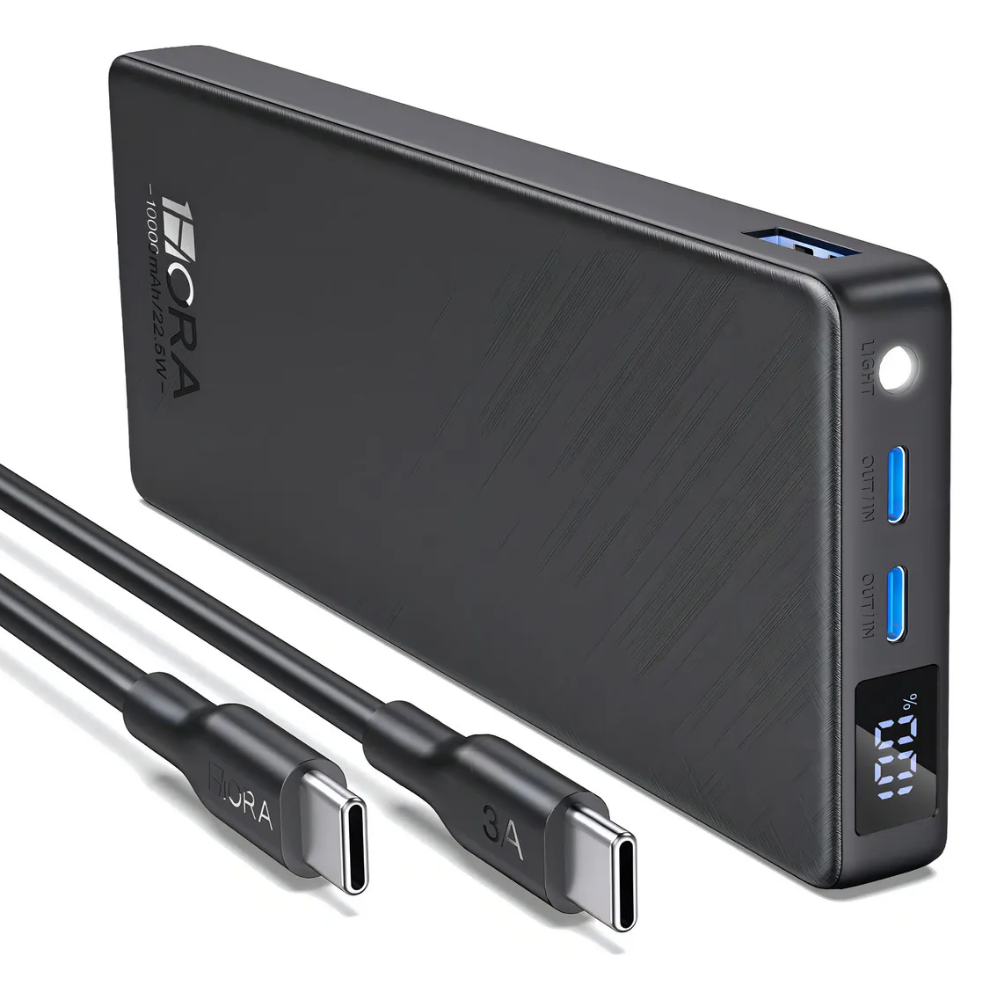 1hora Power Bank Batería Portátil 10.000mah 22.5w Gar264