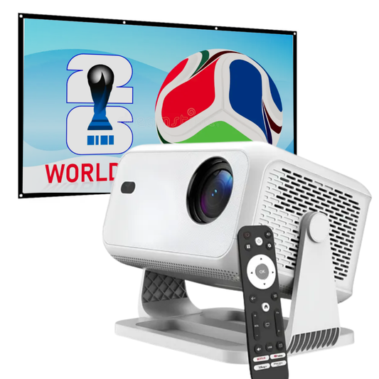 Proyector Smart 4k Auto Enfoque Wif 650ansi L350 + Telón 120