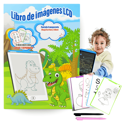 Tableta Mágica Educativa Lcd Para Niños + Plantillas