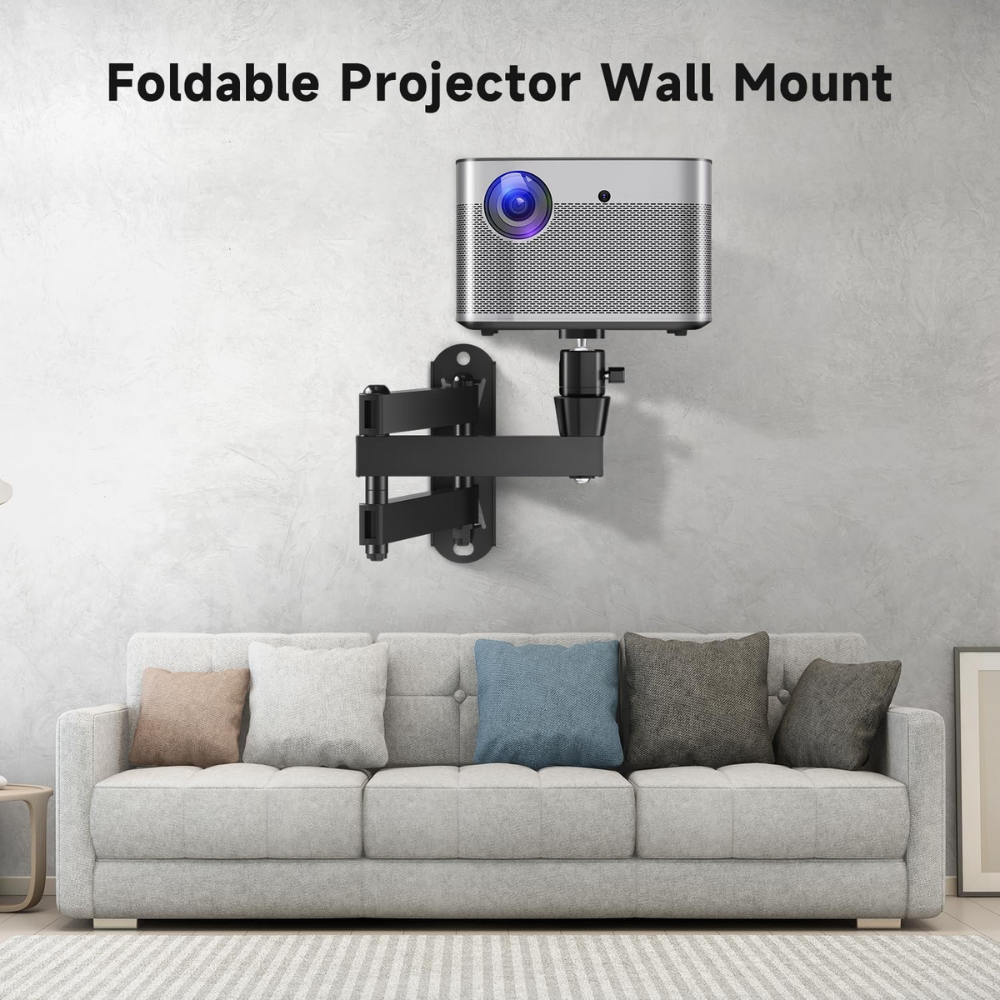 Soporte De Pared Para Proyectores Universal Ajustable 1/4