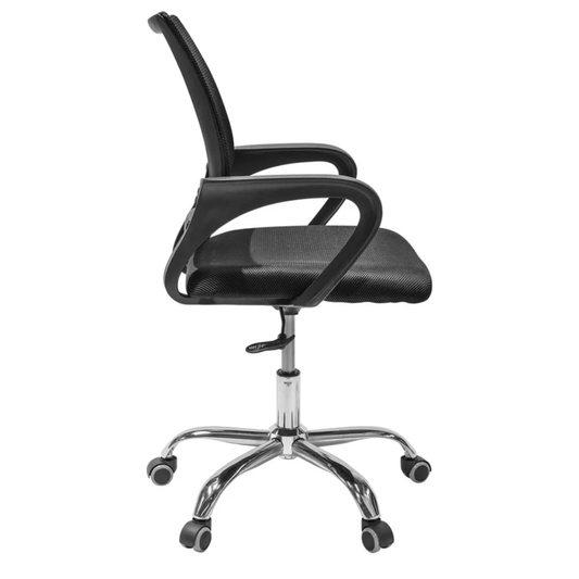 Silla Ejecutiva Oficina Escritorio Giratoria Base Cromomada