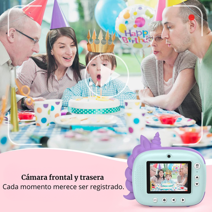 Cámara Instantánea Digital Fotográfica Para Niños Térmica 26-4