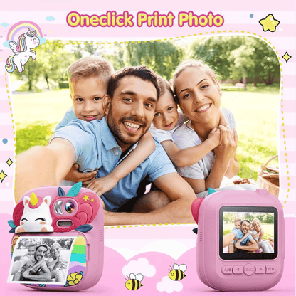 Cámara Instantánea Térmica Digital Fotos Videos 1080p Niños