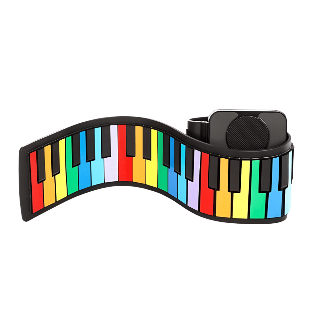 Piano Eléctrico Flexible Enrollable Portátil 37 Teclas Usb