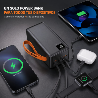 Power Bank Batería Externa Portátil 50.000 Mah Carga Rápida
