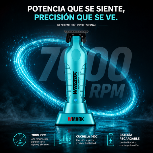 Máquina Patillera Cortadora Cabello Profesional Wmark Ng-317
