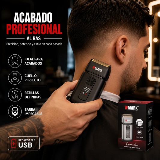 Maquina De Afeitar Recortadora Profesional Wmark Ng-986