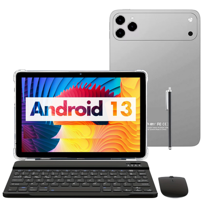 TAB3 Tablet Celular Dual Sim Android 13 + Teclado/Mouse/Lápiz Óptico