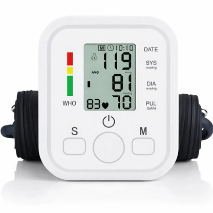 Tensiómetro Digital De Brazo Profesional Presión Arterial con Voz