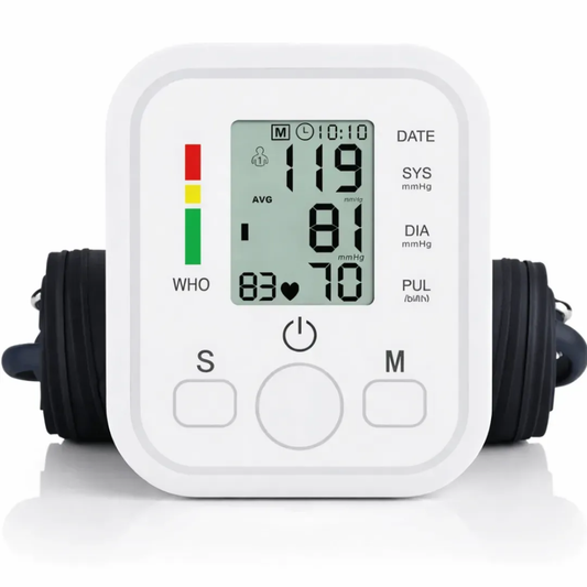 Tensiómetro Digital De Brazo Profesional Presión Arterial con Voz